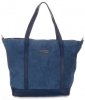 Bőr táska shopper bag Vittoria Gotti jeans V2939
